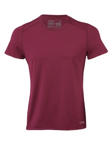 T-SHIRT TERMICA IN LANA-SETA PER LO SPORT UOMO