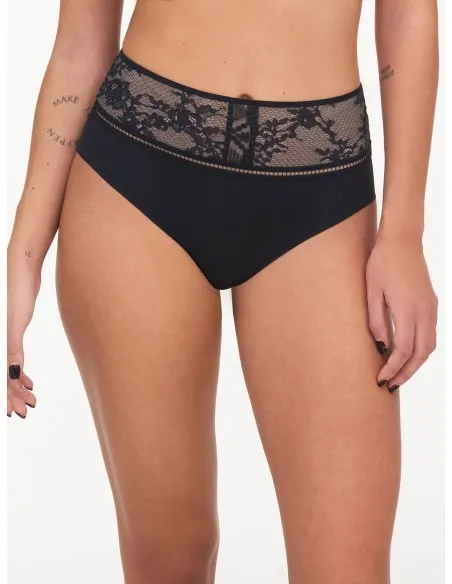 SLIP A VITA ALTA IN PIZZO "OLIVIA"