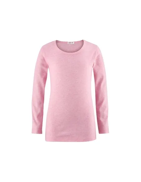 MAGLIA MANICHE LUNGHE IN COTONE BIOLOGICO