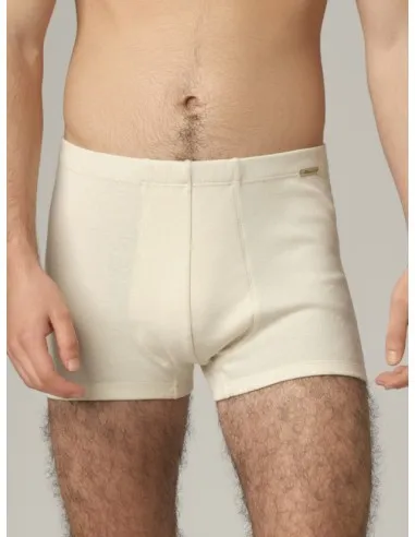 BOXER IN COTONE BIOLOGICO NATURALE NON TINTO