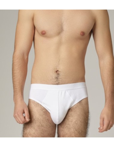 SLIP UOMO IN COTONE BIOLOGICO A COSTINA