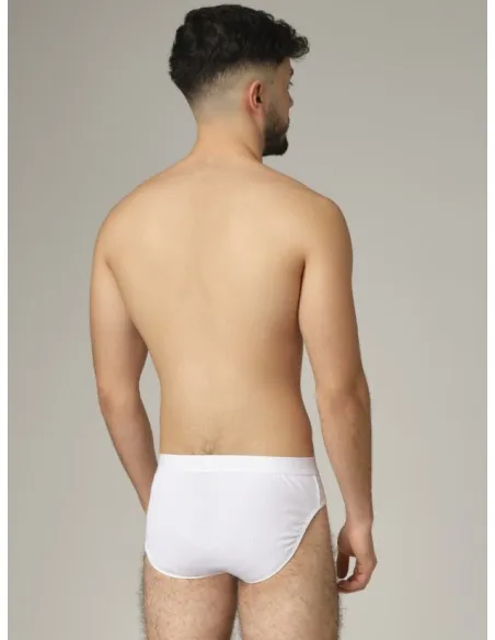 SLIP UOMO IN COTONE BIOLOGICO A COSTINA