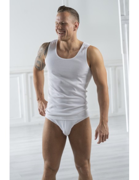 SLIP UOMO IN COTONE BIOLOGICO A COSTINA