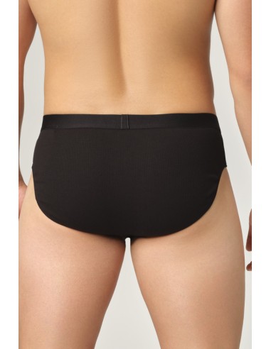 SLIP UOMO IN COTONE BIOLOGICO A COSTINA