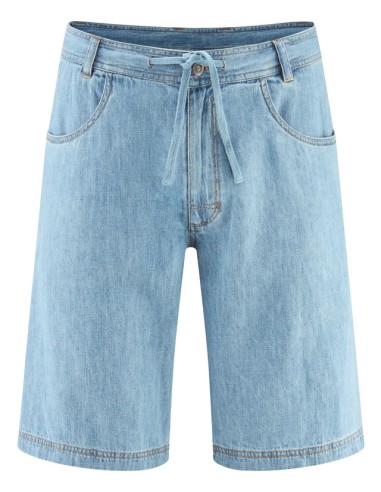 SHORTS UNISEX IN DENIM DI CANAPA