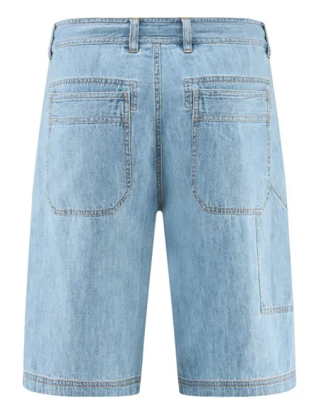 SHORTS UNISEX IN DENIM DI CANAPA