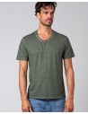 T-SHIRT UOMO IN CANAPA E COTONE BIOLOGICO "VINTAGE"