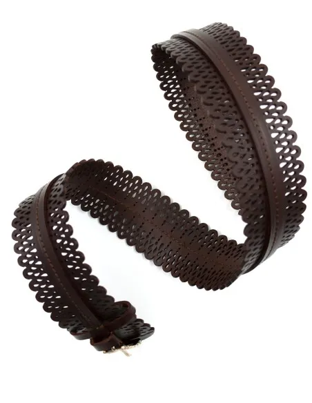 CINTURA ARTIGIANALE IN PELLE NATURALE "ERA"