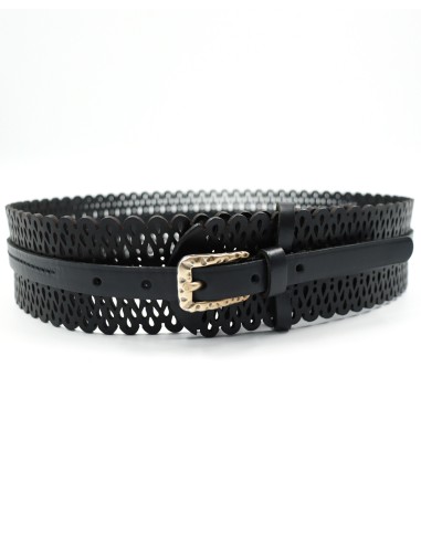 CINTURA ARTIGIANALE IN PELLE NATURALE "ERA"