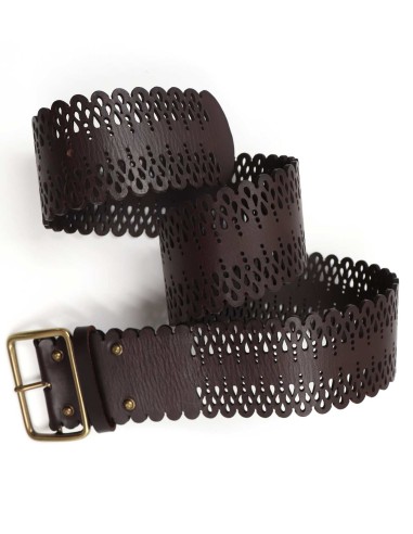 CINTURA ARTIGIANALE IN PELLE NATURALE "LILA"