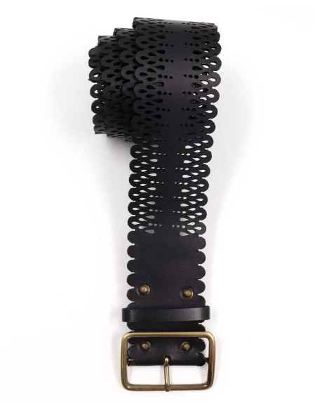 CINTURA ARTIGIANALE IN PELLE NATURALE "LILA"