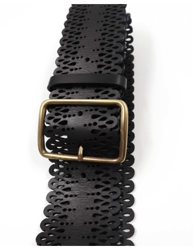 CINTURA ARTIGIANALE IN PELLE NATURALE "LILA"