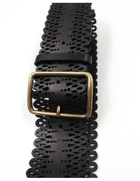 CINTURA ARTIGIANALE IN PELLE NATURALE "LILA"