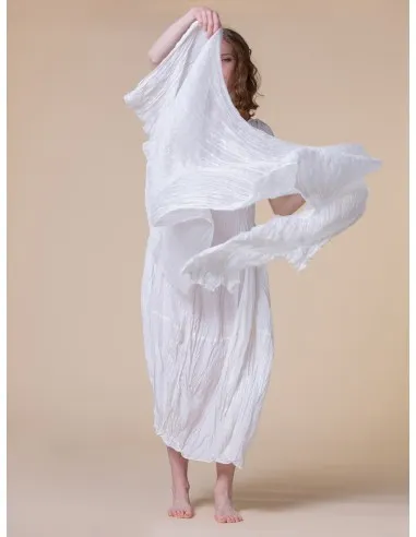 STOLA IN SETA INCRESPATA "SUPER"