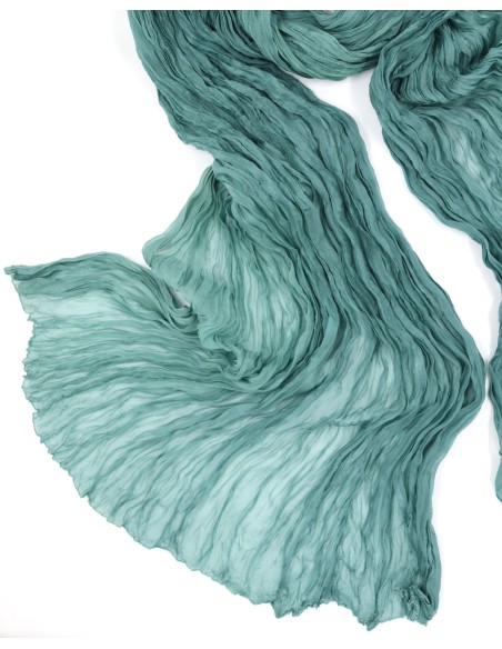 STOLA IN SETA INCRESPATA "SUPER"