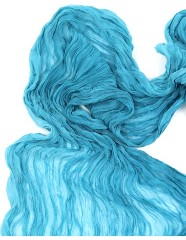 STOLA IN SETA INCRESPATA "SUPER"