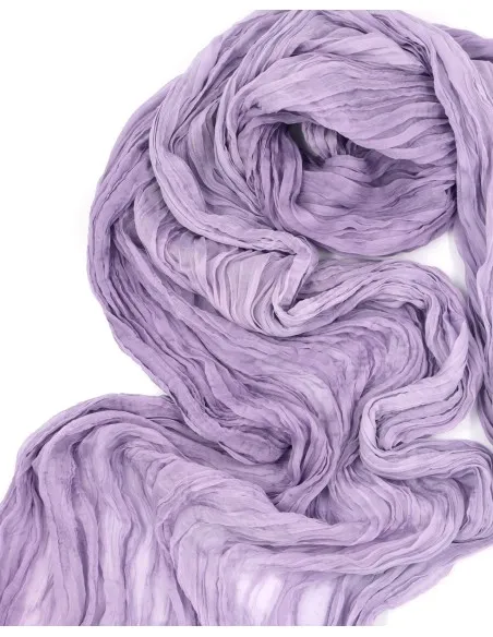 STOLA IN SETA INCRESPATA "SUPER"