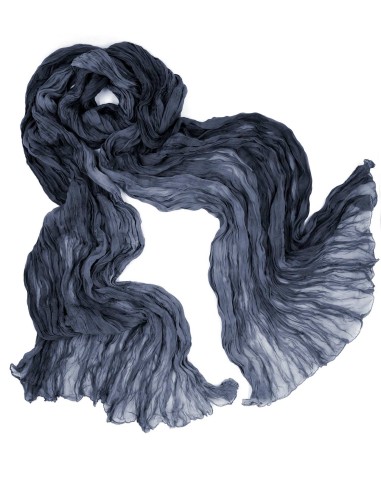 STOLA IN SETA INCRESPATA "SUPER"