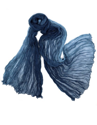 STOLA IN SETA INCRESPATA "SUPER"