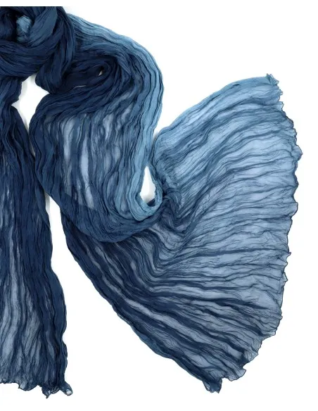 STOLA IN SETA INCRESPATA "SUPER"