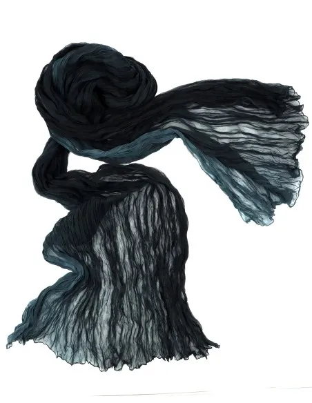 STOLA IN SETA INCRESPATA "SUPER"