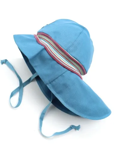 CAPPELLO IN COTONE BIO MAX  UV80 MOD "FEUERWEHR"