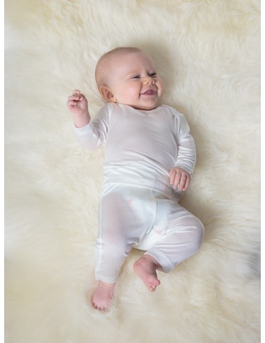 MAGLIA BABY MANICHE LUNGHE IN SETA