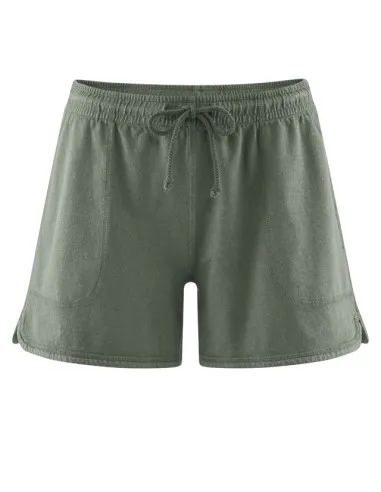 SHORTS SPORTIVO DONNA IN CANAPA