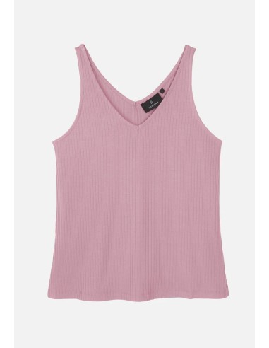 TOP SCOLLO A V IN ECOVISCOSA "TONINA"