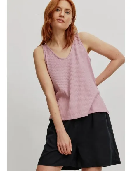 TOP SCOLLO A V IN ECOVISCOSA "TONINA"