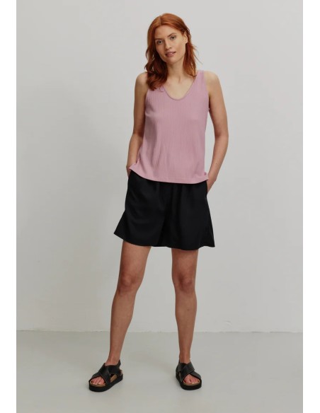 TOP SCOLLO A V IN ECOVISCOSA "TONINA"