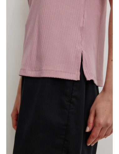 TOP SCOLLO A V IN ECOVISCOSA "TONINA"