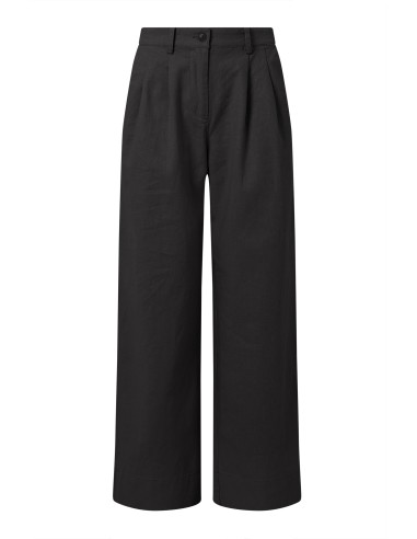 PANTALONE A PALAZZO IN LINO E COTONE BIOLOGICO "LION"