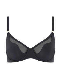 REGGISENO BALCONCINO MOULE "PURE LIGHT" - NERO