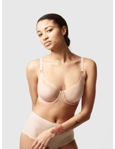 REGGISENO BALCONCINO MOULE "PURE LIGHT" - NUDE