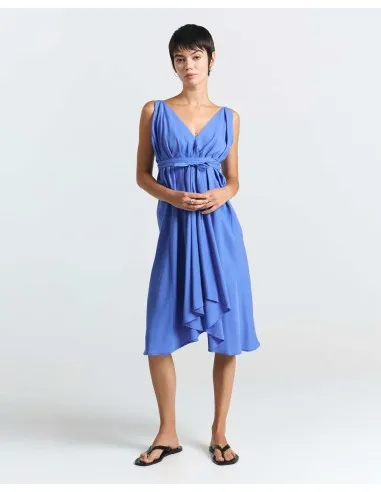 ABITO CORTO IN LYOCELL MULTIPOSIZIONE "DAPHNE"