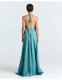 ABITO LUNGO IN ECOVISCOSA E LINO MULTIPOSIZIONE "DAPHNE"... 2