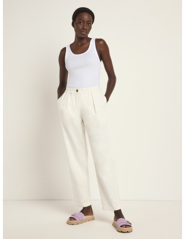 PANTALONI IN COTONE BIOLOGICO CON PENCES