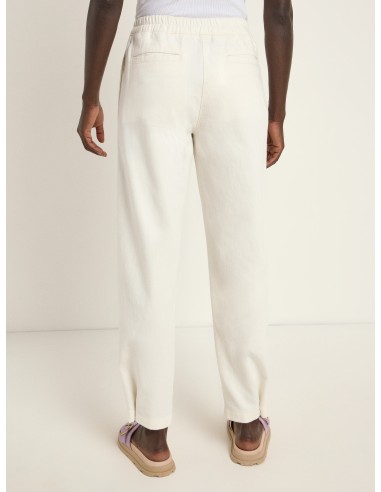 PANTALONI IN COTONE BIOLOGICO CON PENCES