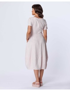 ABITO SLIM IN 100% LINO "VIKTORIA" - CIPRIA 2