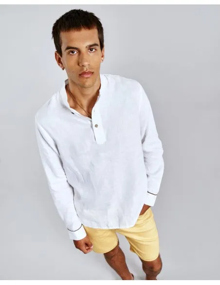 CAMICIA UOMO IN LINO "ELIJAH"