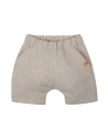 SHORTS BIMBI IN 100% LINO BIOLOGICO
