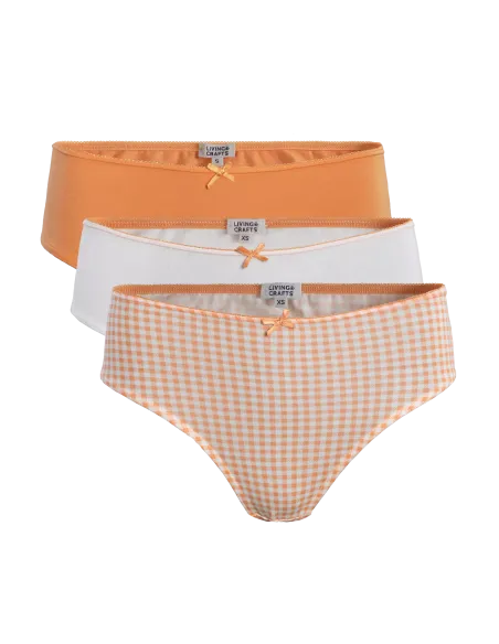 3 SLIP IN COTONE BIOLOGICO "IMALA"