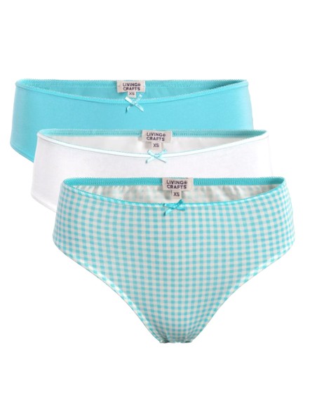 3 SLIP IN COTONE BIOLOGICO "IMALA"