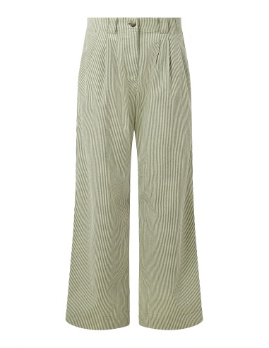 PANTALONE A PALAZZO IN COTONE BIOLOGICO "LOLA...