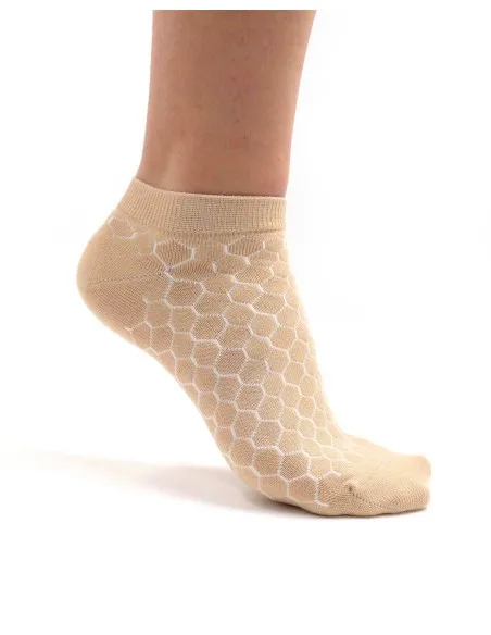 CALZINI CORTI BAMBU "ALVEARE"