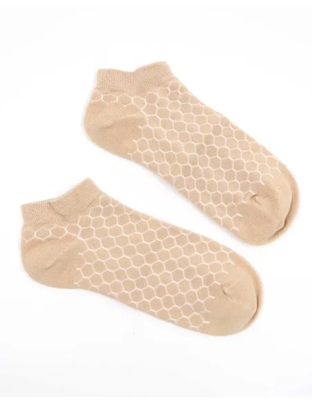 CALZINI CORTI BAMBU "ALVEARE"