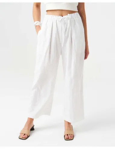 PANTALONE LUNGO IN 100% LINO "VIENNA"