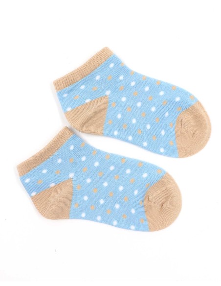 CALZINI CORTI BAMBINI IN BAMBU "MIX POIS"