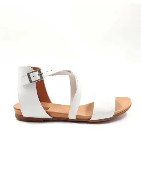 SANDALO IN PELLE A CONCIA VEGETALE "ASTER"